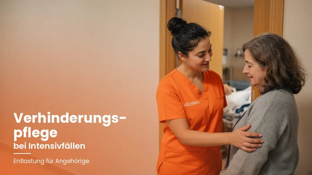 Verhinderungspflege bei Intensivfällen: Entlastung für Angehörige in Hannover