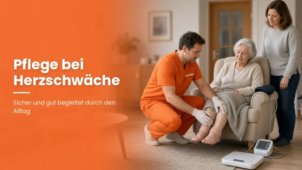 Herzinsuffizienz-Pflege zu Hause in Hannover: Mit Herzschwäche sicher durch den Alltag