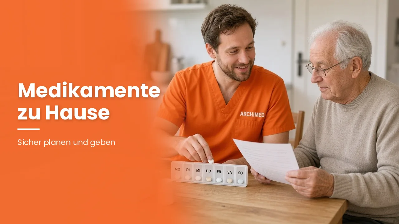 Medikamentenmanagement zu Hause in Hannover: Sicher planen, stellen und geben