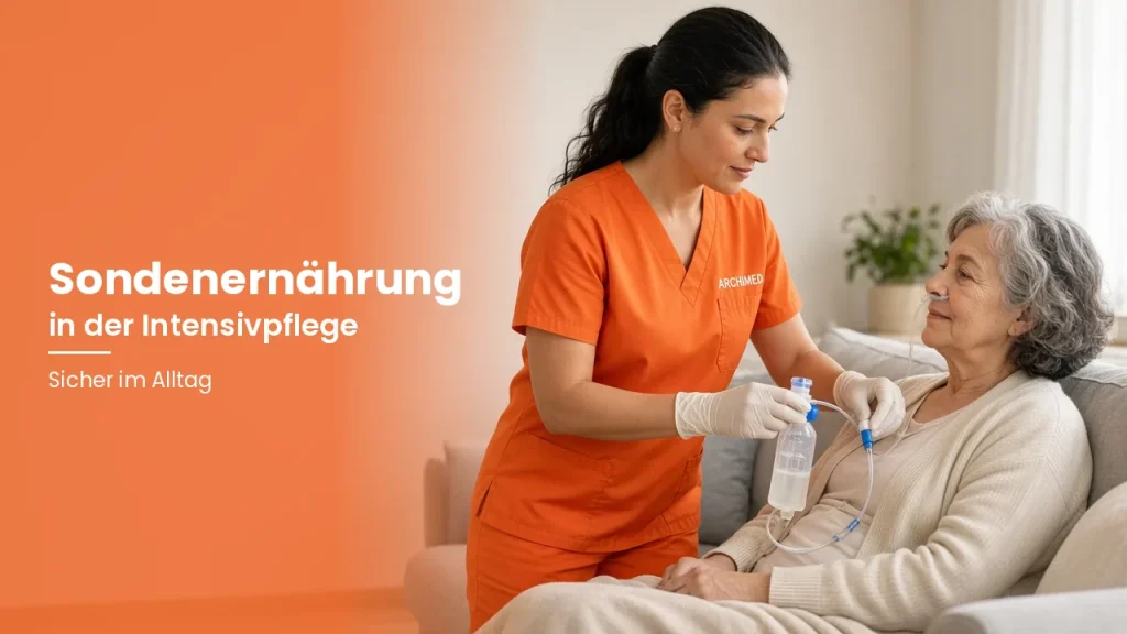 Sondenernährung in der häuslichen Intensivpflege: Sicher im Alltag